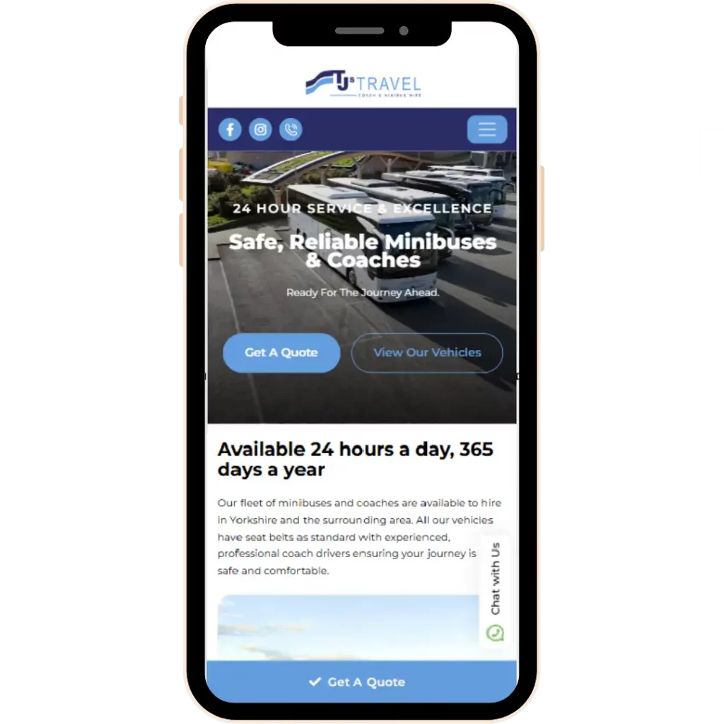 Coach And Minibus Company Website