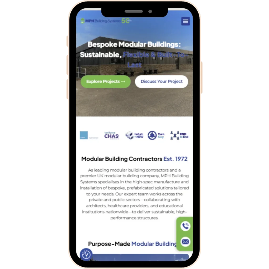 MPH Building Systems Website